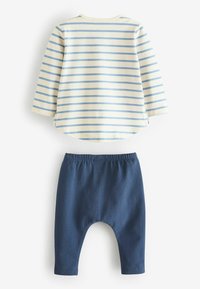 Next 2 PIECE SET - Leggings - blue white bunny