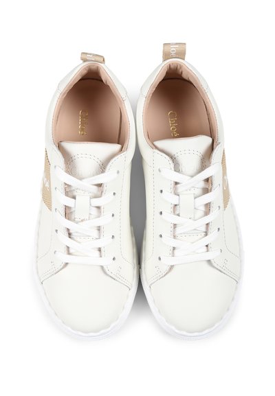 CHLOÉ Baskets basses - ivory