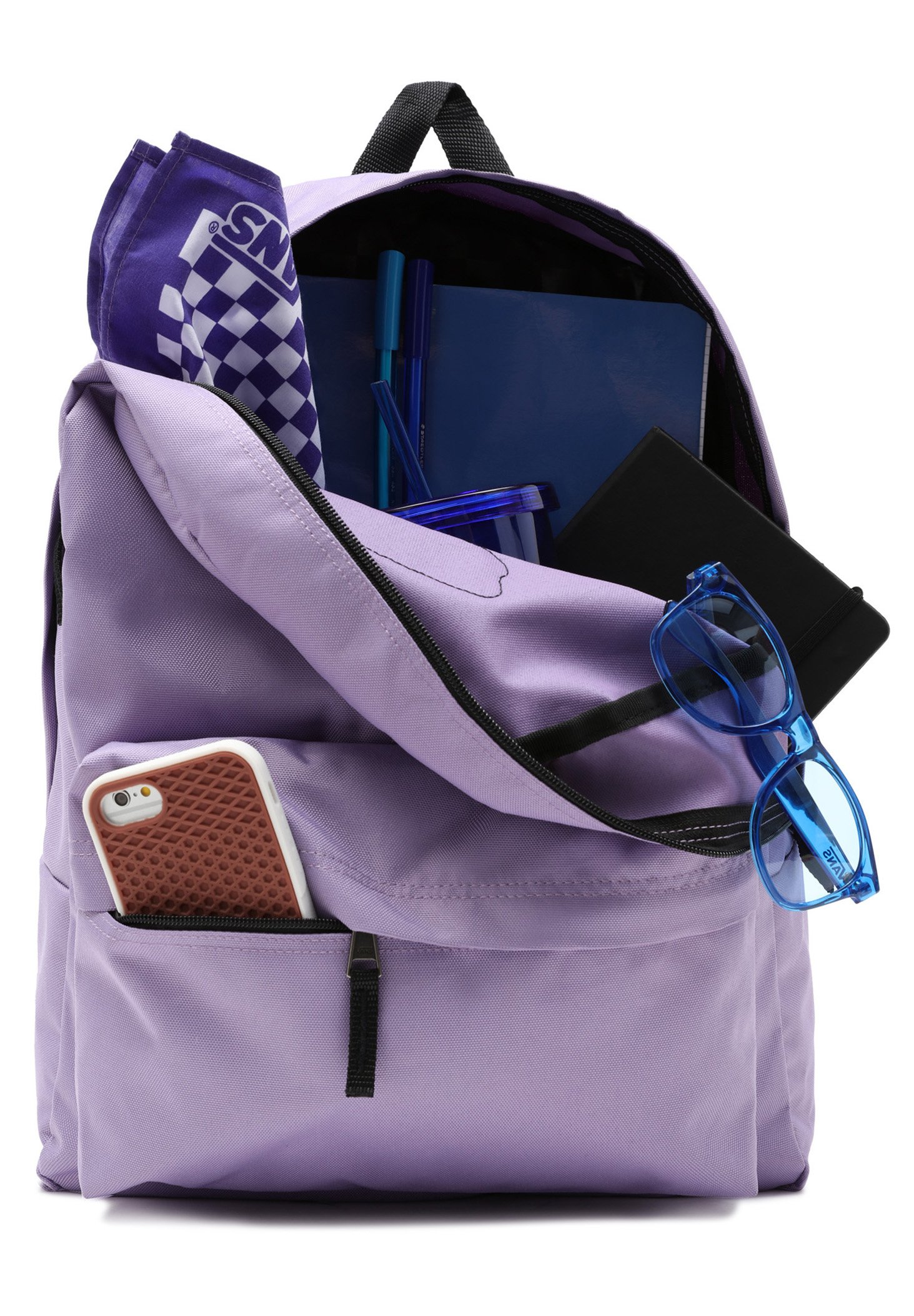 Vans REALM - Mochila - chalk violet/morado jaspeado - Zalando.es