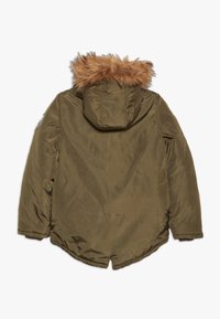 Lemon Beret Abrigo de invierno - khaki