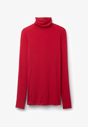 Intimissimi HOCHGESCHLOSSENES -ULTRALIGHT - T-shirt à manches longues - red