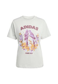 FARM GFX TEE 2 - Nyomott mintás póló - ash silver