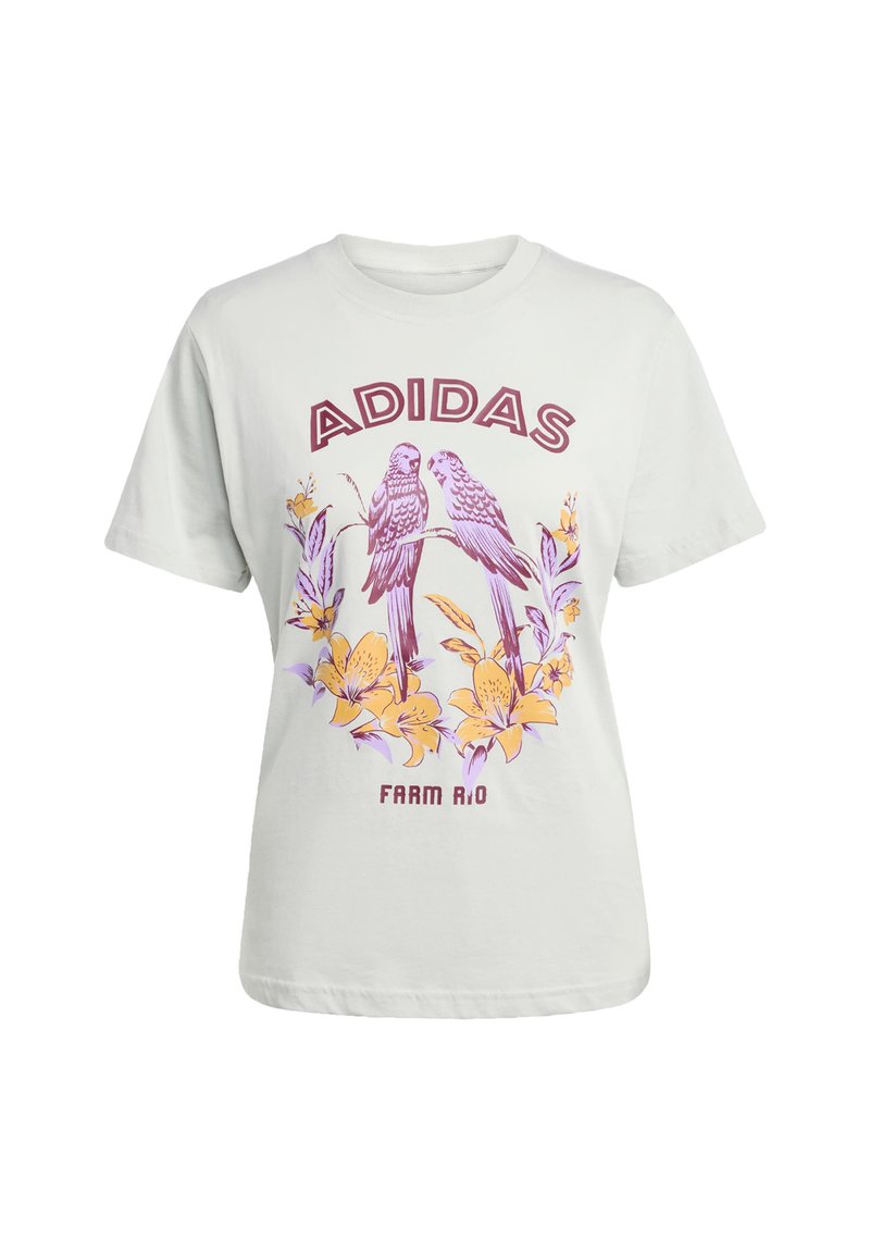 adidas Sportswear T-shirt print grijs adidas Sportswear T-shirt print grijs
