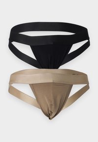 CDLP JOCK STRAP 2 PACK - Slip - golden clay/black