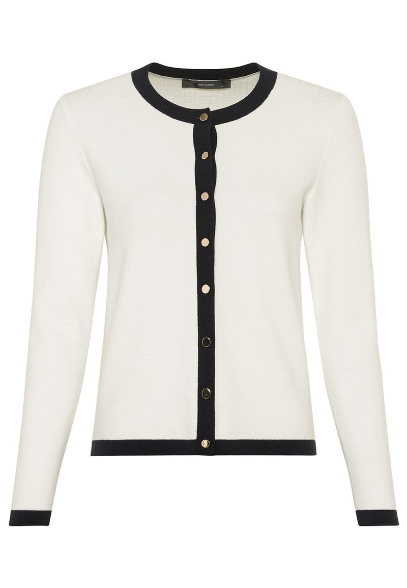Damen Strickjacken | HALLHUBER Strickjacke offwhite - OO06760 Damen Strickjacken | HALLHUBER Strickjacke offwhite - OO06760