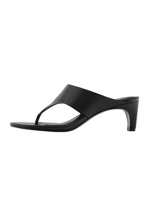 T-bar sandals - black
