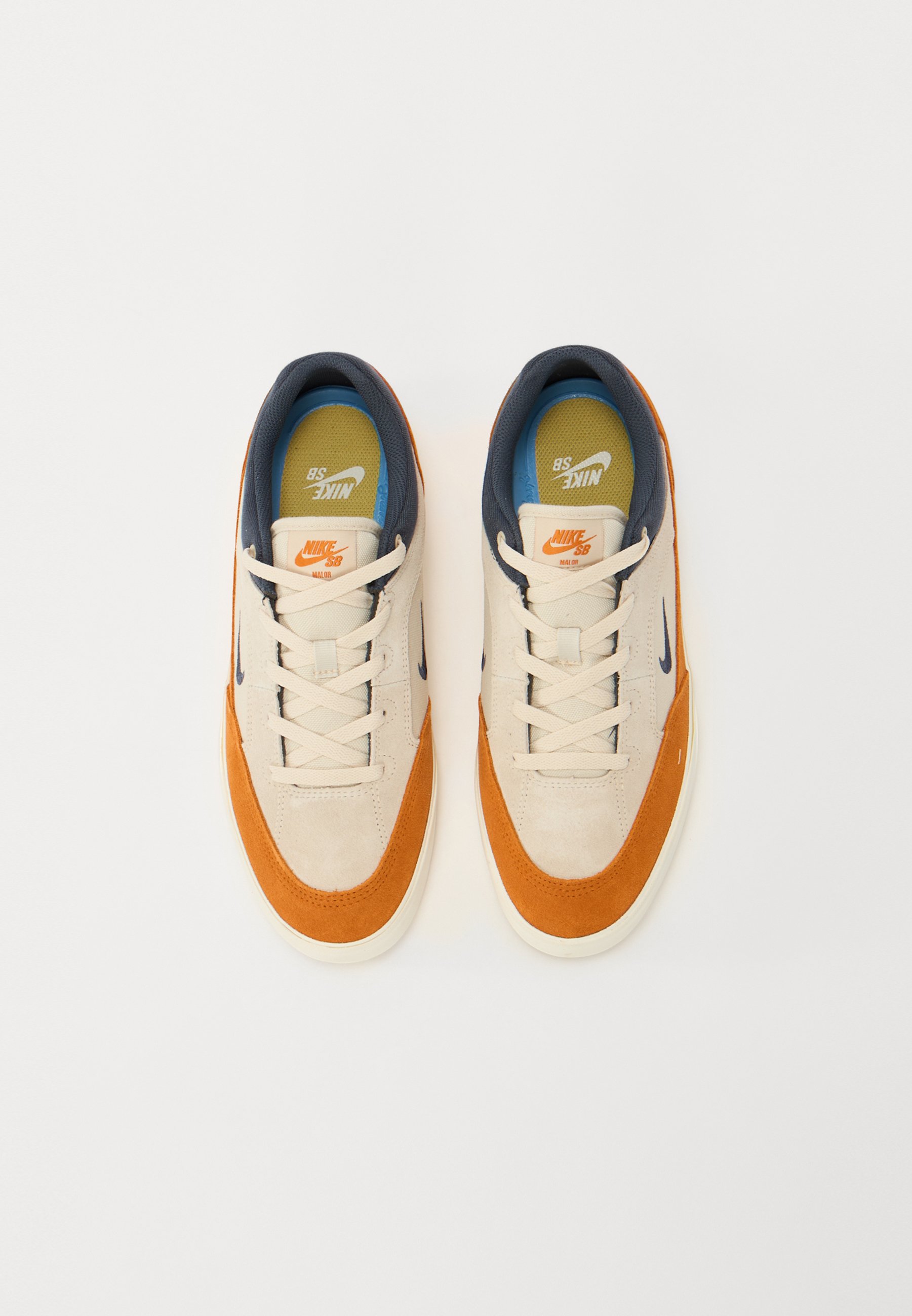 nike sb adversary white midnight navy turf orange