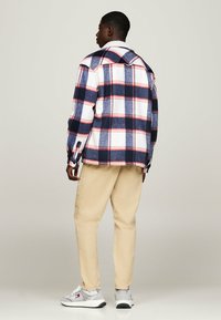 Tommy Jeans CHECK  - Übergangsjacke - dark night navy