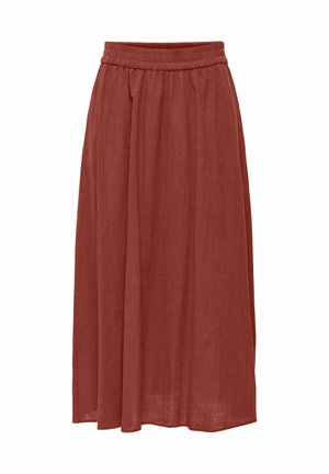 ONLTIZANA WVN NOOS - Jupe longue - henna
