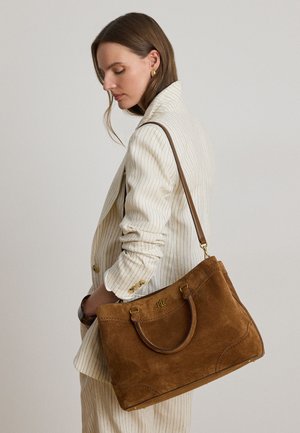 Lauren Ralph Lauren, MARCY - Borsa a mano - light tobacco