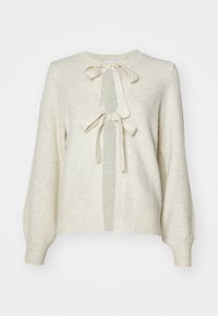 VIELLIE BOW  - Strickjacke - beige