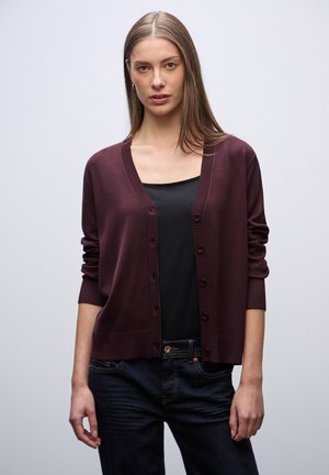 MIT V-AUSSCHNITT - Vest - rot