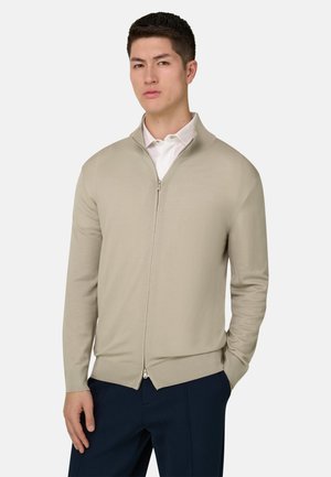 FULL-ZIP  SUPERFINE  - Gilet - sand