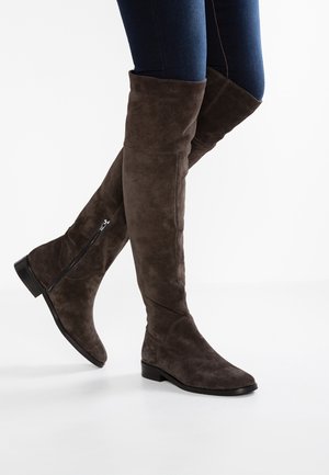 Overknees - grey