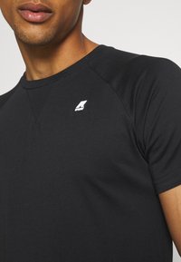 K-Way EDWING UNISEX - T-shirt basic - black pure