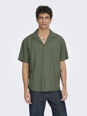 Only & Sons ONSLATHAM RESORT - Πουκάμισο - dusty olive
