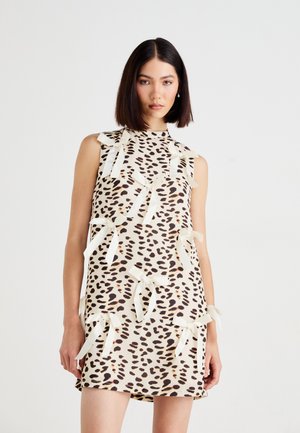 CATALINA BOWS MINI DRESS - Robe de jour - tan
