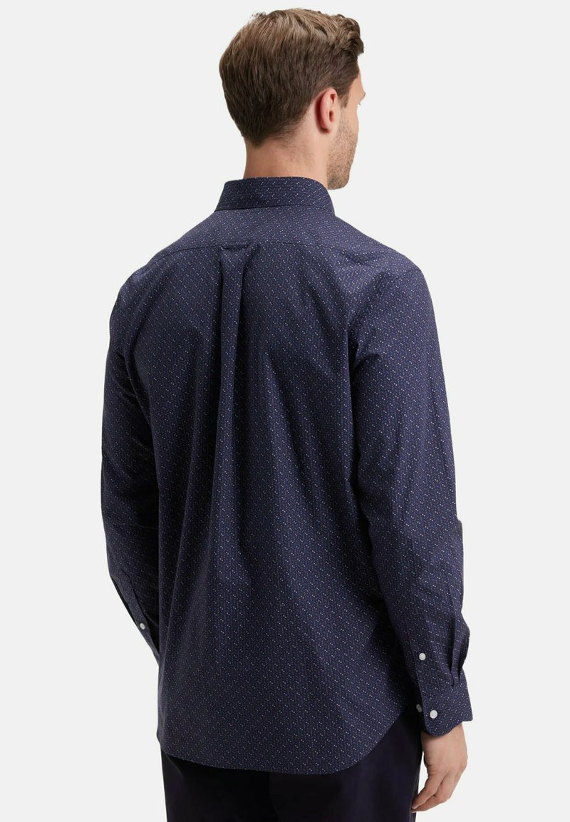 Chemise Eden Park Rugline Vichy - Bleu Marine - Manches Longues - Taille XL