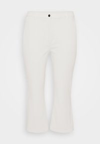 LEONIDA - Jeans bootcut - white