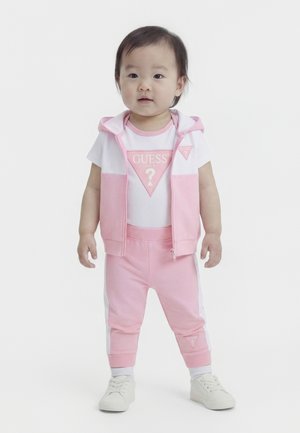BABY UNISEX SET - Pantaloni sportivi - taffy rose