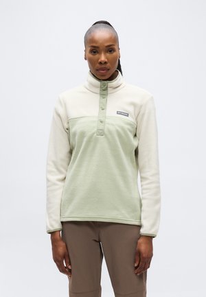 BENTON SPRINGS™ SNAP - Polárpulóver - safari/dark stone