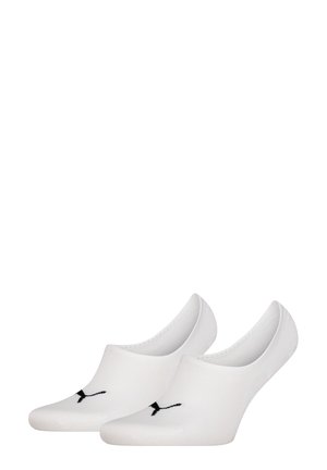 Puma LIFESTYLE - FÜSSLINGE 2ER PACK - Enkelsokken - weiss
