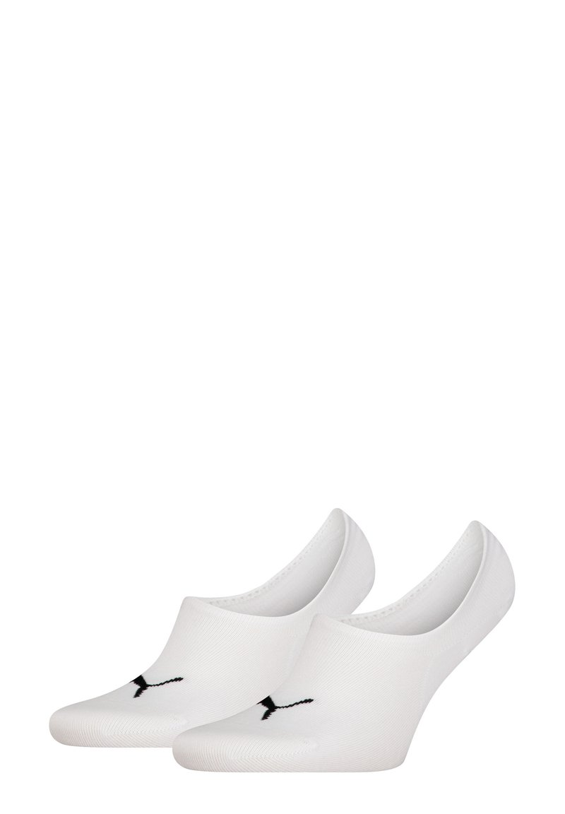 Puma LIFESTYLE - FÜSSLINGE 2ER PACK - Enkelsokken - weiss
