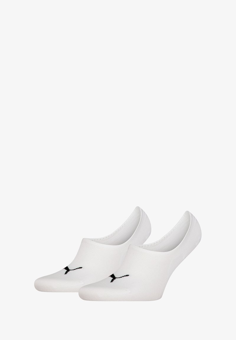 Puma LIFESTYLE - FÜSSLINGE 2ER PACK - Calcetines tobilleros - weiss