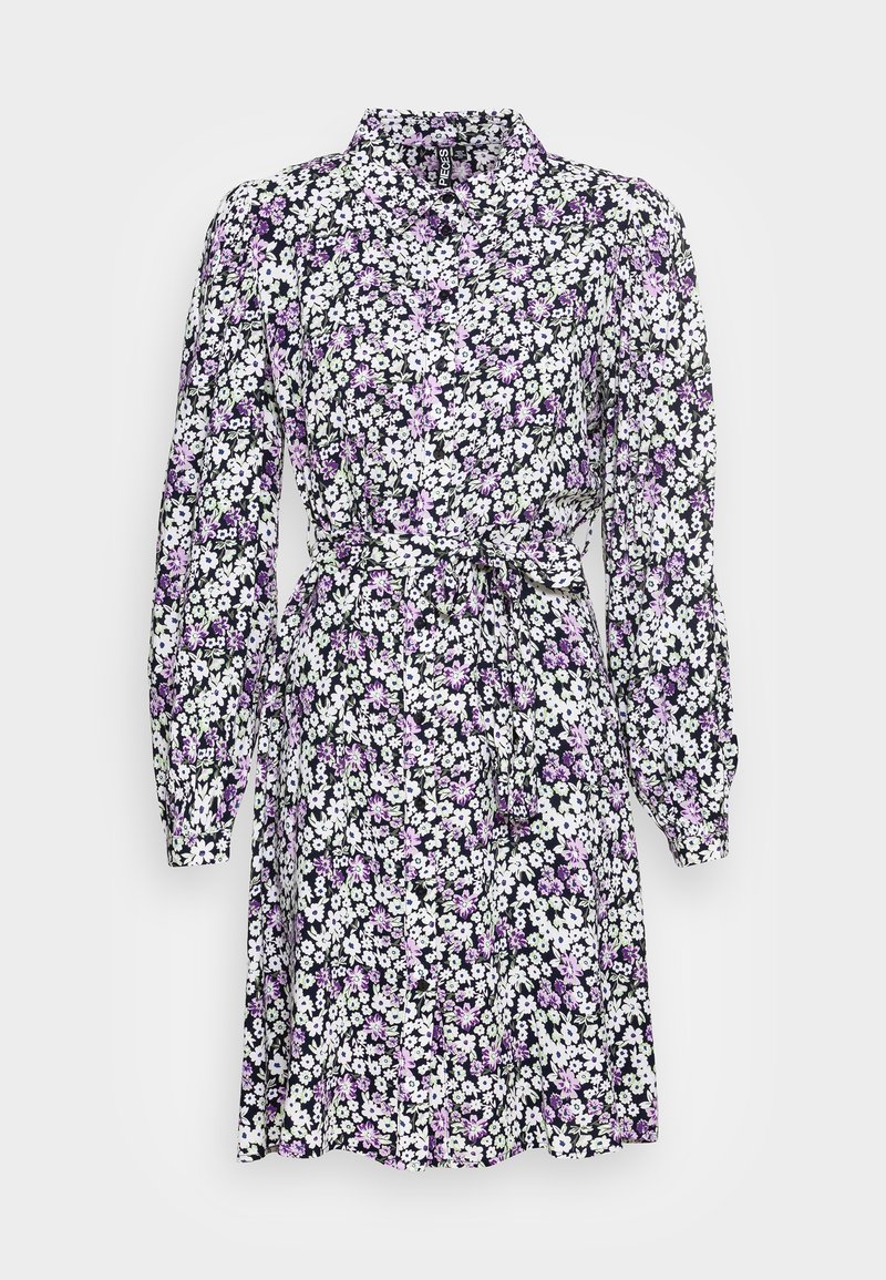 Pieces Blousejurk donkerblauw