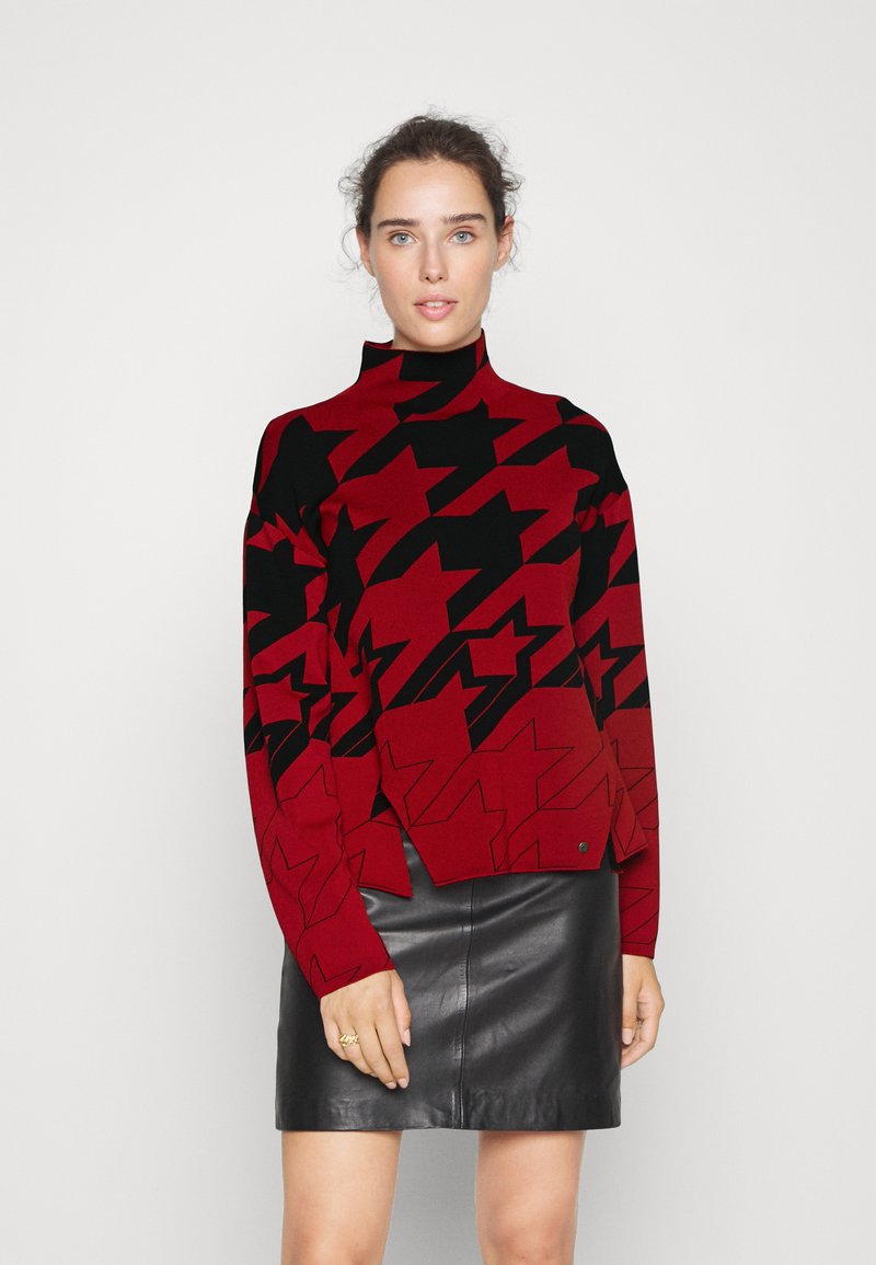 Ted Baker EMELIY ASYMMETRIC KNIT Jumper red Zalando.ie