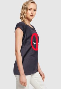 ABSOLUTE CULT DEADPOOL  LARGE - T-shirts med print - navy