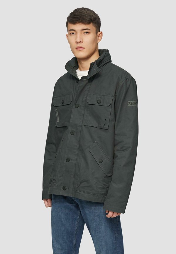 Leichte Jacke - schiefergrau