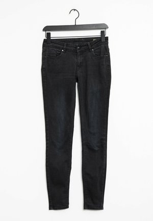Mango Vaqueros pitillo - black