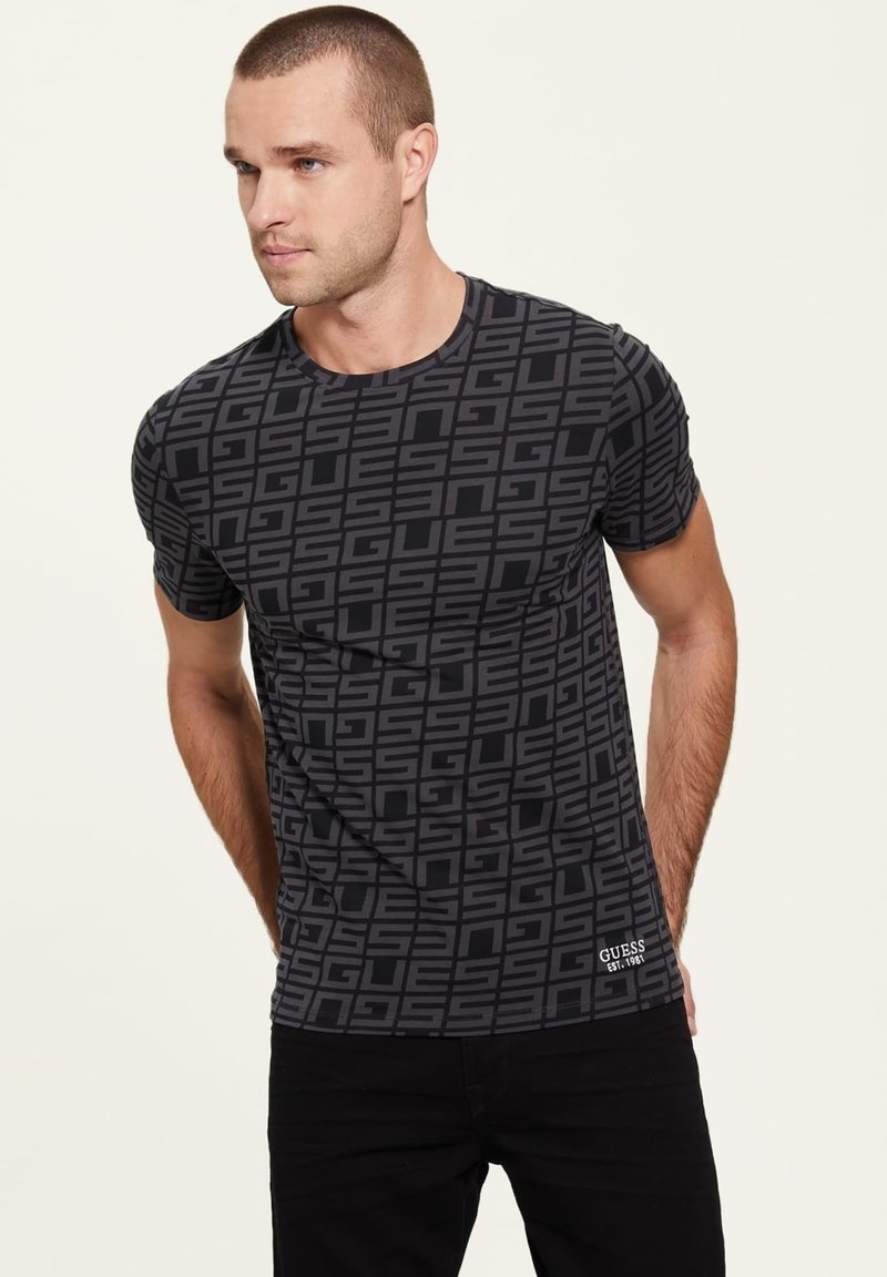 Gus Logo Tee T Shirts Schwarz main image 1