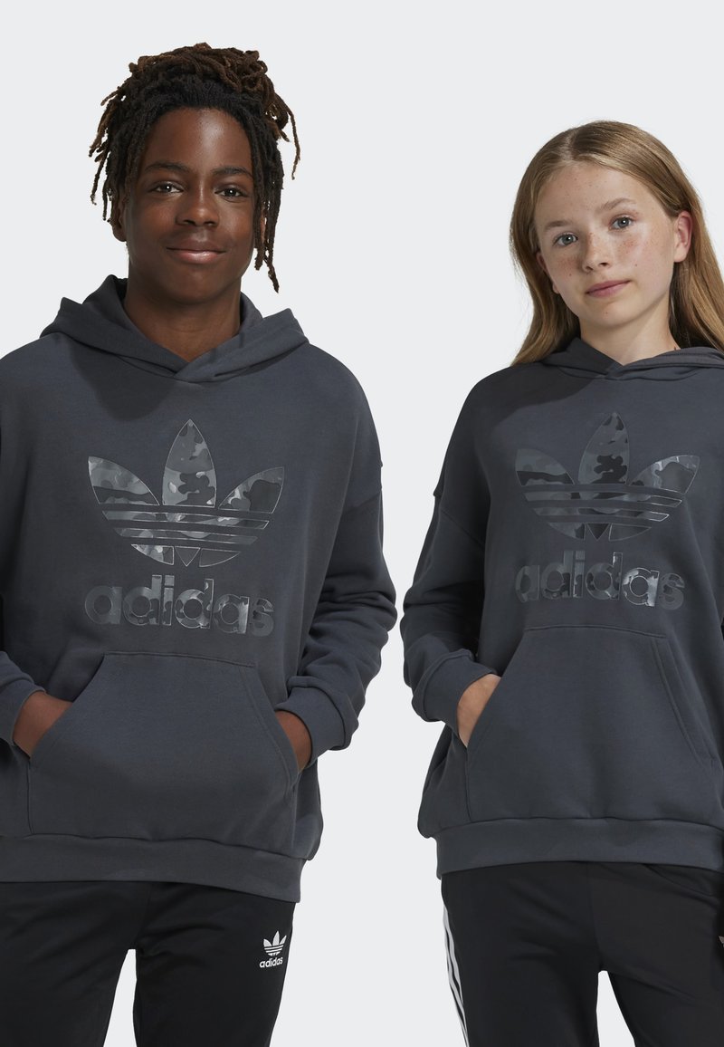 adidas Originals Felpa con cappuccio - dark grey