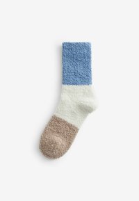Next COSY 2 PACK - Strømper - blue ecru cream camel