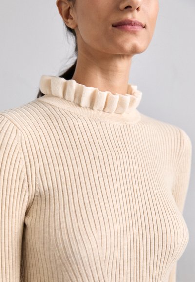 sandro Dolga obleka - beige