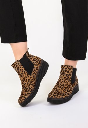 Mephisto Boots à talons - dark brown