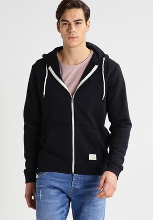 REGULAR FIT - Sweat zippé - black