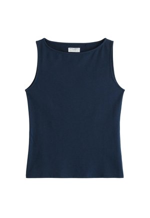 Lindex, LINDEX TANK TOP WITH BOAT NECK LINDEX - Top - navy