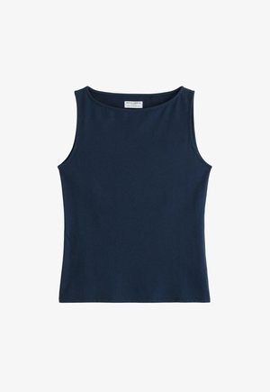 Lindex, LINDEX TANK TOP WITH BOAT NECK LINDEX - Top - navy
