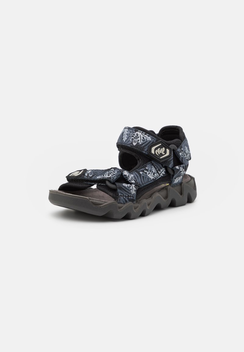 Kinder Riemchensandalen | Lurchi OLLY Trekkingsandale black/grey/grau - XY28926 Kinder Riemchensandalen | Lurchi OLLY Trekkingsandale black/grey/grau - XY28926