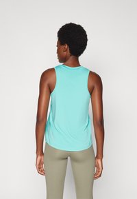 Nike Performance ONE CLASSIC TANK - Felső - green frost/black