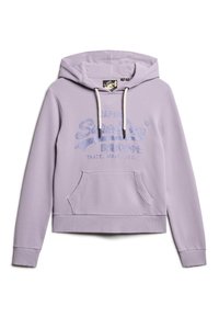 Superdry & Co Felpa con cappuccio - purple