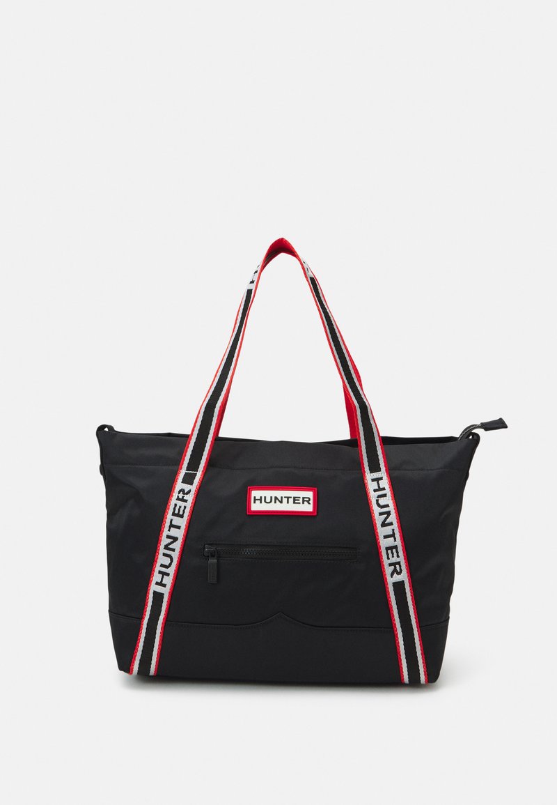 Hunter ORIGINAL MIDI TOPCLIP TOTE UNISEX Tote bag black Zalando.co.uk