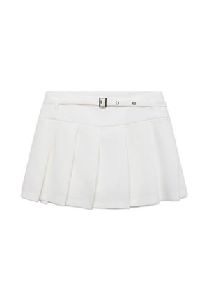 Terranova, CON CINTURA - Gonna a campana - bianco lana