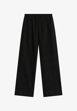 Dobber, ALLEGRA TROUSERS - Bukser - black