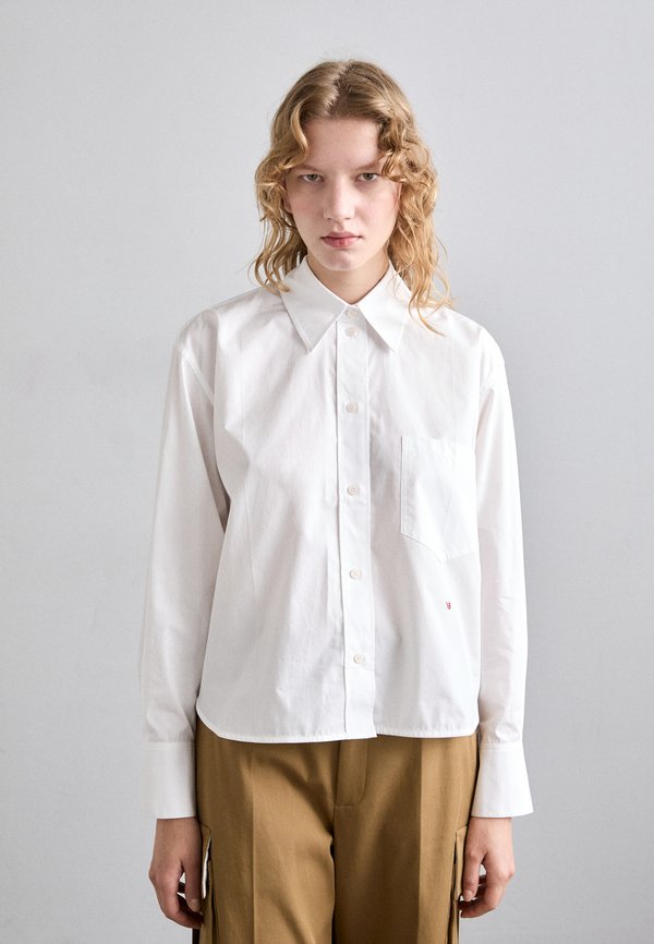 CROPPED LONG SLEEVE - Button-down blouse