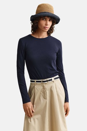 GANT, LIGHT - Longsleeve - evening blue