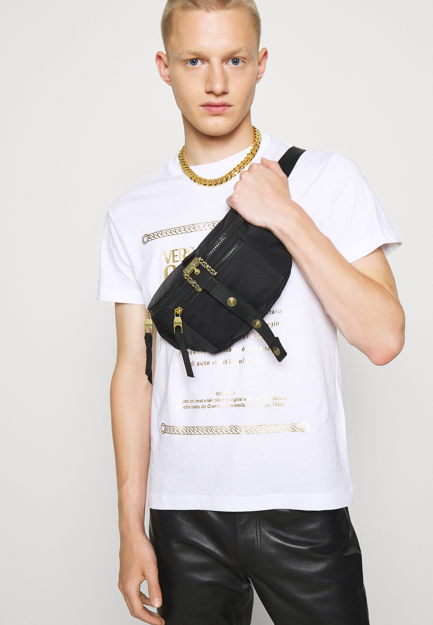 Versace Jeans Couture RANGE COUTURE UNISEX - Marsupio - nero - Zalando.it